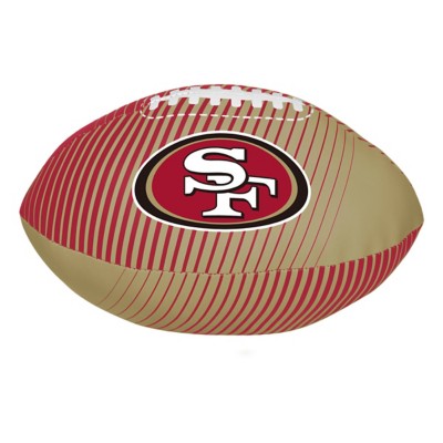 Red San Fran 49ers Football Baby Headwrap Football Bow 