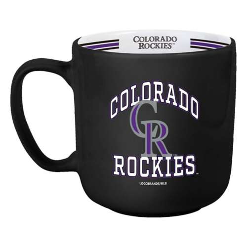 Logo Brands Colorado Rockies 15oz Stripe Mug