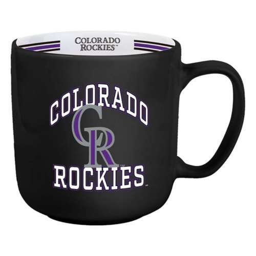 Logo Brands Colorado Rockies 15oz Stripe Mug