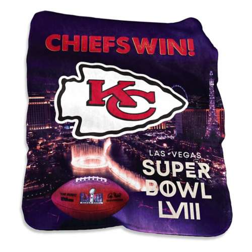 Logo Brands Kansas City Chiefs Super Bowl 24 Blanket