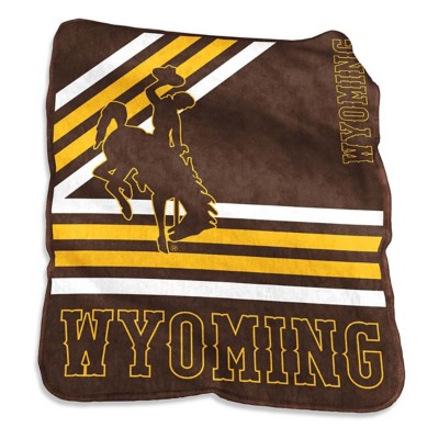 Logo Brands Wyoming Cowboys 50x60 Raschel Throw
