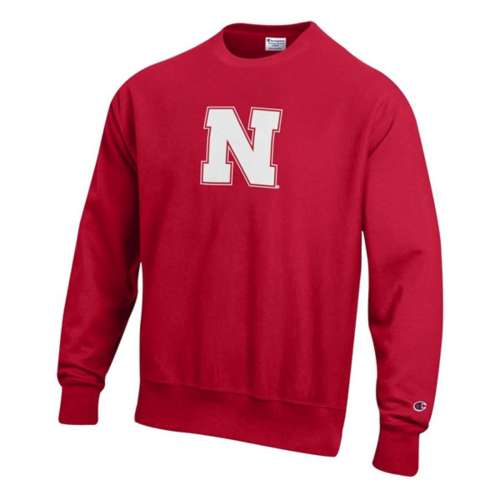 Champion Nebraska Cornhuskers 2052 Reverse Weave Crew
