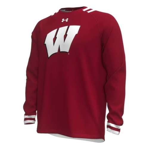 Under summit armour Wisconsin Badgers Shooter Long Sleeve T-Shirt