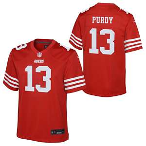 San Francisco 49ers Brock Purdy #13 Scarlet Player Game Stitched