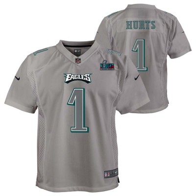 Philadelphia Eagles Jalen Hurts Super Bowl LVII Black Golden Limited Jersey  – US Soccer Hall