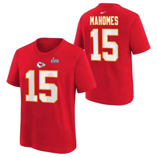 Patrick Mahomes Kansas City Chiefs Nike Toddler Super Bowl LVII Name &  Number T-Shirt - Red