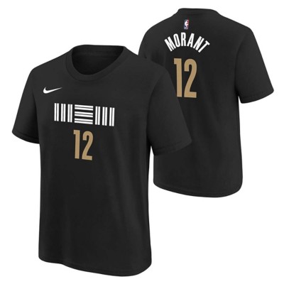 Nike Kids' Memphis Grizzlies Ja Morant #12 2023 City Edition Name & Number T-Shirt
