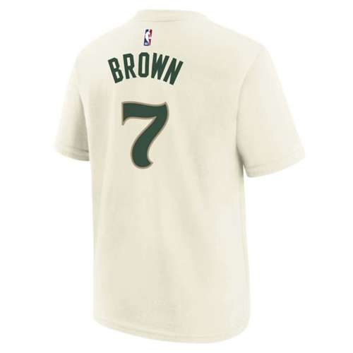 Nike Kids' Boston Celtics Jaylen Brown #7 2023 City Edition Name & Number T-Shirt