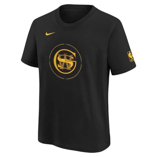 Nike Kids' Golden State Warriors 2023 City Edition Logo T-Shirt - Primary Image