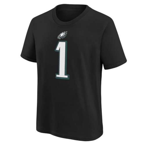 Nike Kids' Philadelphia Eagles Jalen Hurts #1 Name & Number T-Shirt