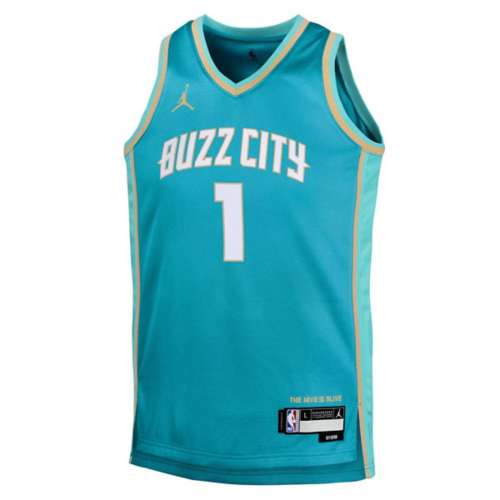 Nike Kids' Charlotte Hornets Lamelo Ball #1 2023 City Edition Jersey