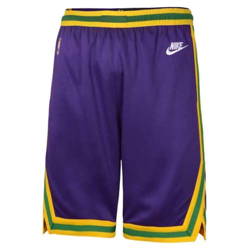 Nike Sail Kids' Utah Jazz Hardwood Classic Shorts