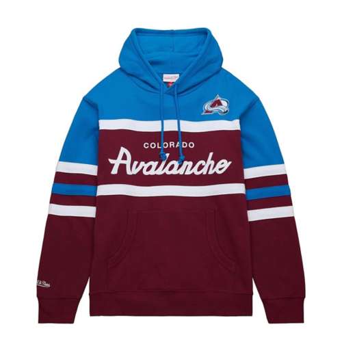 Mitchell and Ness Colorado Avalanche Coach Hoodie