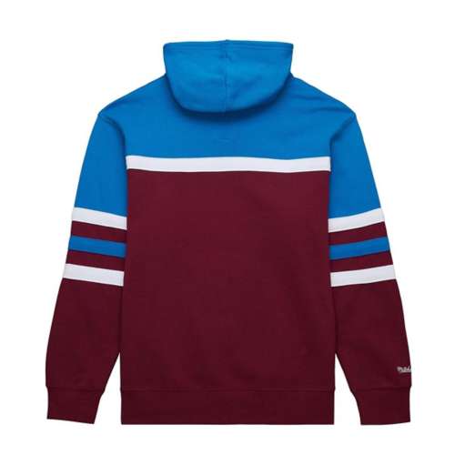 Mitchell and Ness Colorado Avalanche Coach Hoodie