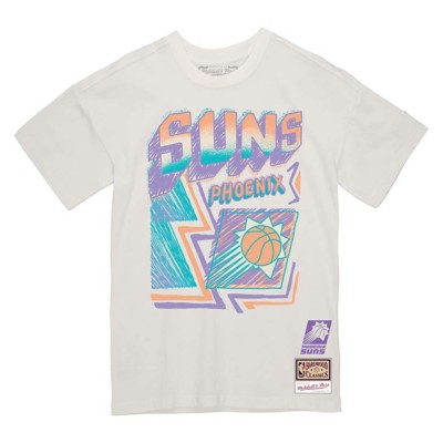 Mitchell and Ness Phoenix Suns Sidewalk Sketch T-Shirt