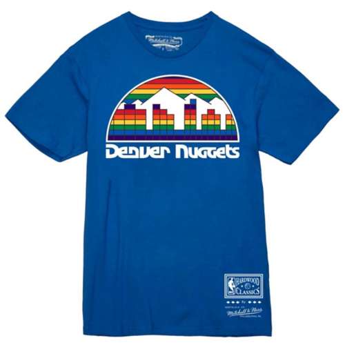 Mitchell and Ness Denver Nuggets Third Basic Logo T-Shirt