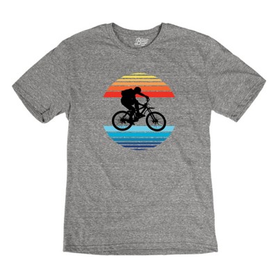 Men's Blue 84 Biker Horizon Cycling T-Shirt