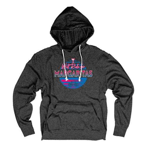 Women's Blue 84 Will Ride For Margaritas Hoodie