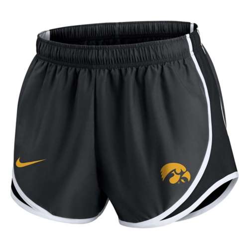 Nike Women's Iowa Hawkeyes Tempo Shorts