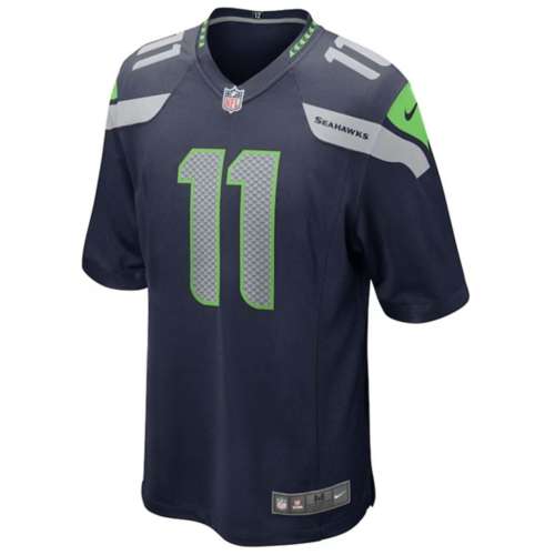 Youth Seattle Seahawks Russell Wilson Nike Gray Alternate Game Jersey