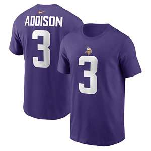 Nike Little Kids' Minnesota Vikings Dalvin Cook #4 Game Jersey - Purple - Each