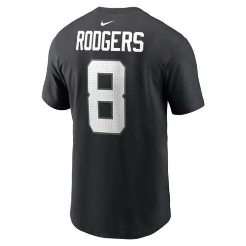 Nike New York Jets Aaron Rodgers #8 Name & Number T-Shirt