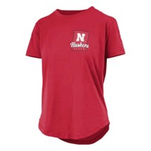 Pressbox Women's Nebraska Cornhuskers Sunraze T-Shirt