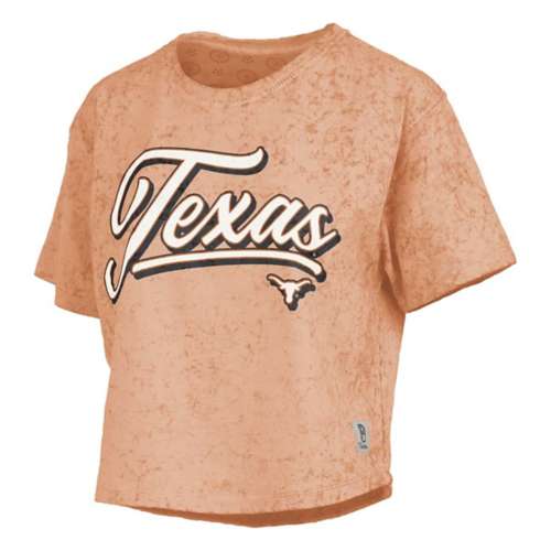 Pressbox Women's Texas Longhorns Harlow Crop