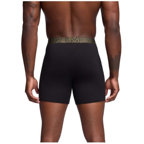 Men's Under Armour Performance Cotton 6" 3 Pack Boxer Briefs