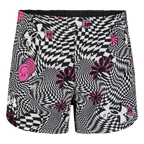 Girls' Under Armour Reversible Shorts 5 Black