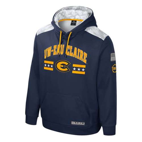 Colosseum UW-Eau Claire Blugolds Cyclone Rankle hoodie