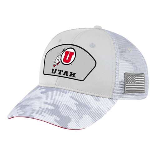 Colosseum Utah Utes Tomahawk Adjustable Hat