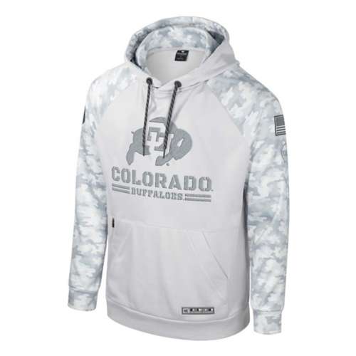 Colosseum Colorado Buffaloes Ice Turtleneck hoodie