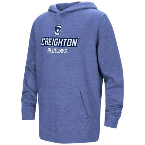 Women's Blue Creighton Bluejays Nursing Pullover Hoodie