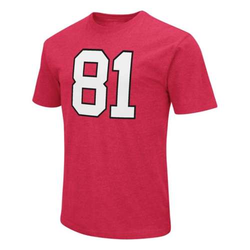 Colosseum Nebraska Cornhuskers Football Malachi Coleman #81 T-Shirt