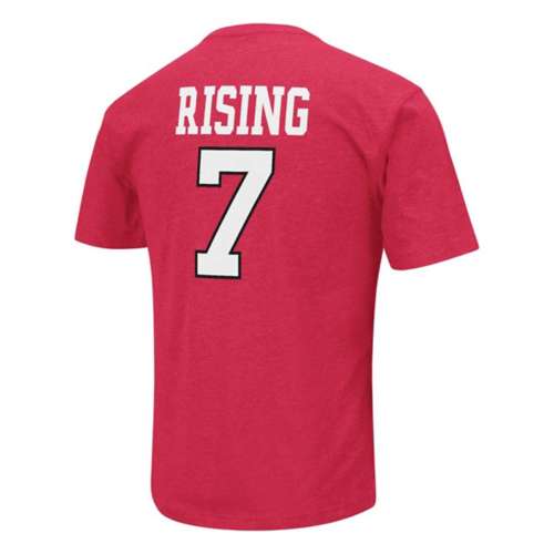 Colosseum Youth Utah Utes Crimson Cam Rising #7 T-Shirt