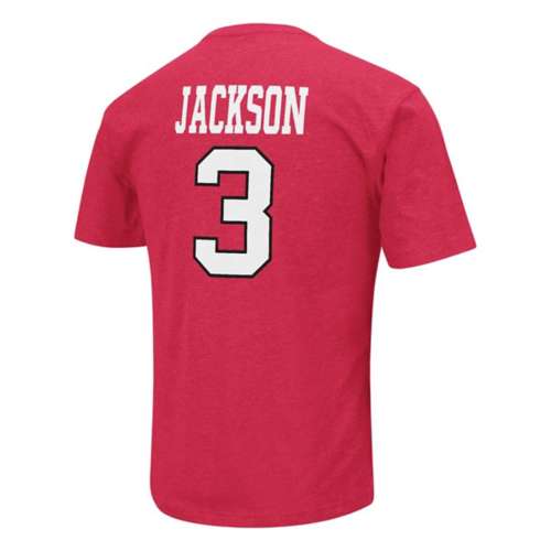Colosseum Utah Utes Football JaQuinden Jackson #3 T-Shirt