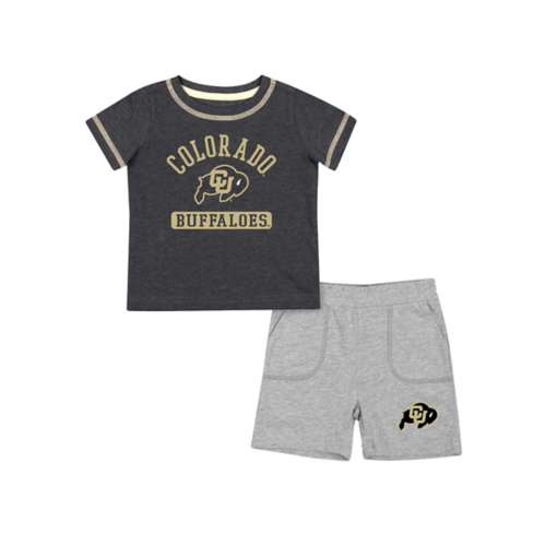 Colosseum Baby Colorado Buffaloes Hawkins T-Shirt & Short Set