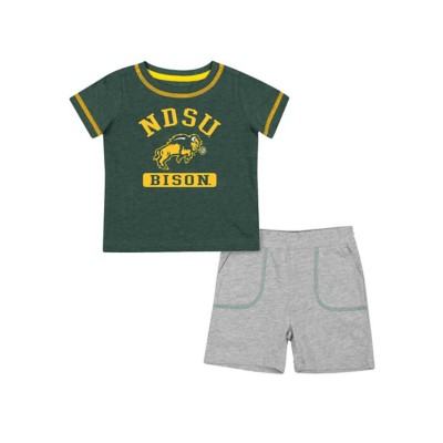 Colosseum Baby North Dakota State Bison Hawkins T-Shirt & Short Set