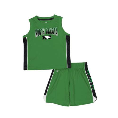 Colosseum Toddler North Dakota Fighting Hawks Vecna Tank Top & Short Set