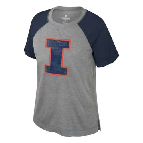 Colosseum Women's Illinois Fighting Illini Portia Colorblock T-Shirt