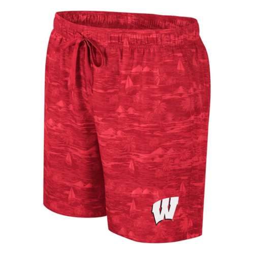 Colosseum Wisconsin Badgers Ozark Volley Shorts