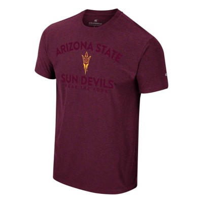 T-shirt Jeune Arizona State Sun Devils, Colosseum Athletics, Gris, Taille M (12-14 Ans), Neuf