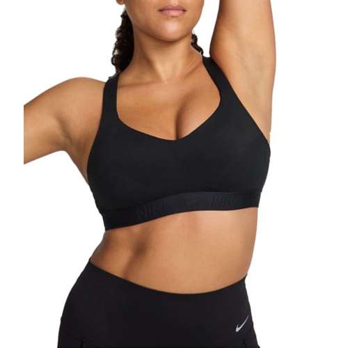 Women's nike maroon Indy High Support Adjustable Sports Bra