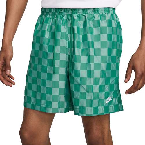 Men's Nike Club Woven Flow Check Shorts