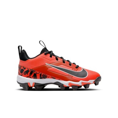 Little Boys' Nike Alpha Menace 4 Shark NRG Molded Football Cleats - Picante Red/Black/White