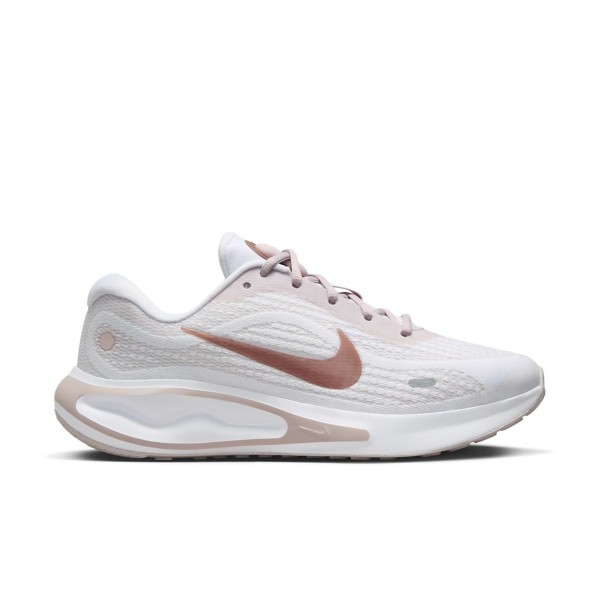 Women's Nike Journey Run Running Shoes 9.5 Regular White/Smokey Mauve-Platinum Violet
