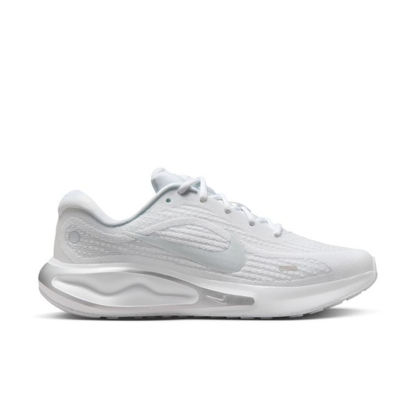 Women's Nike Journey Run Running Shoes 9.5 Regular White/White-Pure Platinum