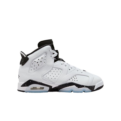 Air Jordan 6 Retro GS White Black Shoes