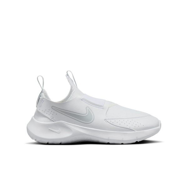 Kids' Nike Flex Runner 3 Running Shoes Big 6 Regular White/Pure Platinum-White